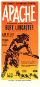 Apache 1954 poster Burt Lancaster Jean Peters John McIntire Robert Aldrich
