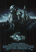 Apornas planet 2001 poster Mark Wahlberg Tim Roth Helena Bonham Carter Tim Burton