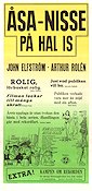Åsa-Nisse på hal is 1954 poster John Elfström Artur Rolén Helga Brofeldt Ragnar Frisk Hitta mer: Åsa-Nisse