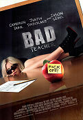 Bad Teacher 2011 poster Cameron Diaz Jason Segel Justin Timberlake Skola