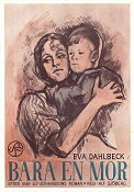Bara en mor 1949 poster Eva Dahlbeck