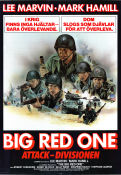 The Big Red One 1980 poster Lee Marvin Mark Hamill Robert Carradine Samuel Fuller Krig