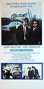 The Blues Brothers 1980 poster John Belushi Dan Aykroyd John Landis Bilar och racing