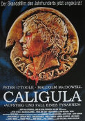 Caligula 1979 poster Malcolm McDowell Peter O´Toole Helen Mirren Tinto Brass