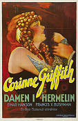 Damen i hermelin 1927 poster Corinne Griffith Einar Hanson James Flood
