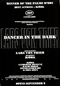 Dancer in the Dark 1999 poster Björk Catherine Deneuve Stellan Skarsgård Lars von Trier Danmark