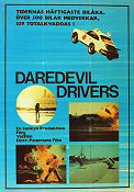 Daredevil Drivers 1978 poster Chiaki Otomo Linda Stayer Akira Kurosu Yasuhiko Kawano Bilar och racing Asien
