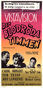 Den blodröda timmen 1956 poster Carol Ohmart Tom Tryon Jody Lawrance Michael Curtiz Film Noir