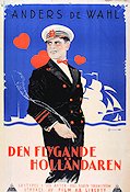 Den flygande holländaren 1925 poster Anders de Wahl