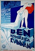 Den rödhåriga kvinnan 1932 poster Jean Harlow