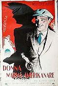 Donna Marias amerikanare 1923 poster Wallace Reid