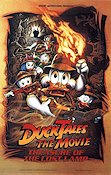 DuckTales the Movie 1990 poster Uncle Scrooge Från TV