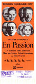 En passion 1969 poster Liv Ullmann Bibi Andersson Max von Sydow Erland Josephson Erik Hell Ingmar Bergman