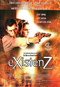 eXistenZ 1999 poster Jennifer Jason Leigh Jude Law Ian Holm David Cronenberg