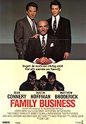 Family Business 1990 poster Sean Connery Dustin Hoffman Matthew Broderick Sidney Lumet