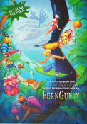 Ferngully 1992 poster Samantha Mathis Bill Kroyer Animerat