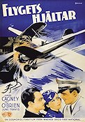 Flygets hjältar 1936 poster James Cagney Pat O´Brien June Travis