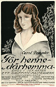 För henne därhemma 1919 poster Adolph Lestina Carol Dempster D W Griffith