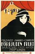 Förbjuden frukt 1919 poster Mildred Harris Chaplin Henry Woodward Lois Weber