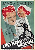 Förvildad ungdom 1933 poster James Cagney Madge Evans