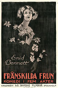 Frånskilda frun 1920 poster Enid Bennett Rowland V Lee Fred Niblo