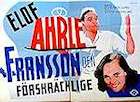 Fransson den förskräcklige 1941 poster Elof Ahrle Hitta mer: Large poster