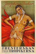 Fresterskan från tropikerna 1927 poster Josephine Baker