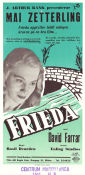 Frieda 1947 poster David Farrar Glynis Johns Mai Zetterling Basil Dearden Broar