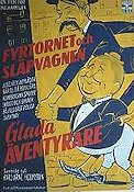 Glada äventyrare 1956 poster Fyrtornet och Släpvagnen Fy og Bi Hitta mer: Festival