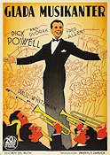 Glada musikanter 1935 poster Dick Powell Paul Whiteman