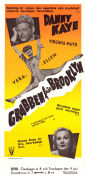 Grabben från Brooklyn 1946 poster Danny Kaye Virginia Mayo Vera-Ellen Norman Z McLeod Sport