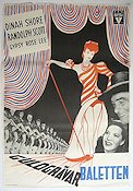 Guldgrävarbaletten 1946 poster Dinah Shore Musikaler