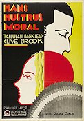 Hans hustrus moral 1931 poster Tallulah Bankhead Clive Brook