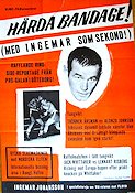 Hårda bandage 1960 poster Ingemar Johansson Thörner Åhsman Lennart Risberg Boxning