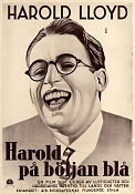 Harold på böljan blå 1921 poster Harold Lloyd Fred Newmeyer