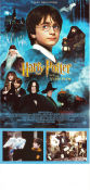 Harry Potter och de vises sten 2001 poster Daniel Radcliffe Alan Rickman Chris Columbus Text: J K Rowling