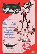 Hej Pussycat 1965 poster Peter Sellers Peter O´Toole Woody Allen Clive Donner Affischkonstnär: Frank Frazetta