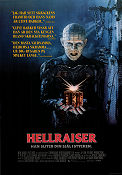 Hellraiser 1987 poster Andrew Robinson Clive Barker Kultfilmer