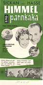 Himmel och pannkaka 1959 poster Sickan Carlsson Lena Granhagen Gunnar Björnstrand Hasse Ekman
