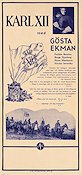 Karl XII 1925 poster Gösta Ekman John W Brunius Hitta mer: Silent movie