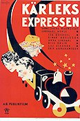 Kärleksexpressen 1933 poster Isa Quensel Einar Axelsson Lorens Marmstedt
