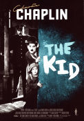 The Kid 1921 poster Jackie Coogan Edna Purviance Charlie Chaplin Hitta mer: Silent movie Barn Poliser