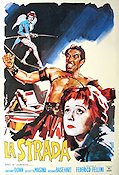 La Strada 1954 poster Giulietta Masina Federico Fellini