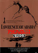 Lawrence of Arabia 1962 poster Alec Guinness Anthony Quinn Peter O´Toole Omar Sharif David Lean