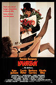 Loverboy 1989 poster Patrick Dempsey Kate Jackson Carrie Fisher Joan Micklin Silver Mat och dryck Damer
