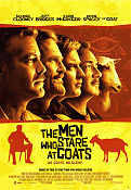 The Men Who Stare at Goats 2009 poster Ewan McGregor George Clooney Jeff Bridges Kevin Spacey Grant Heslov
