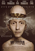 Metropia 2009 poster Vincent Gallo Stennal Skarsgård Juliette Lewis Udo Kier Tarik Saleh Animerat
