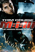 Mission Impossible 3 2006 poster Tom Cruise Michelle Monaghan Ving Rhames JJ Abrams