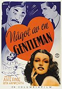 Något av en gentleman 1940 poster Rita Hayworth Brian Aherne