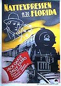 Nattexpressen till Florida 1936 poster Jack Oakie Sally Eilers Tåg